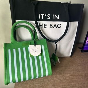 Kate Spade X Target Its in the Bag and Striped Green bundle